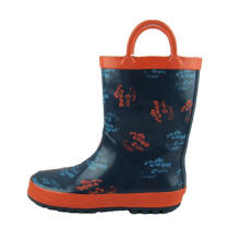 Fancy Waterproof Dripdrop Rubber Rain Boots for Kids